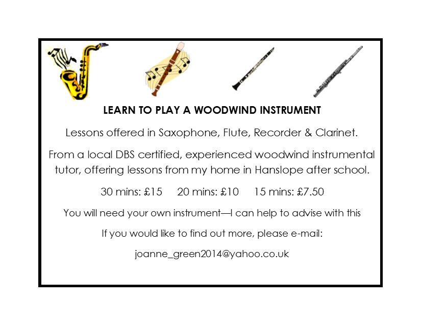 Woodwind Lessons